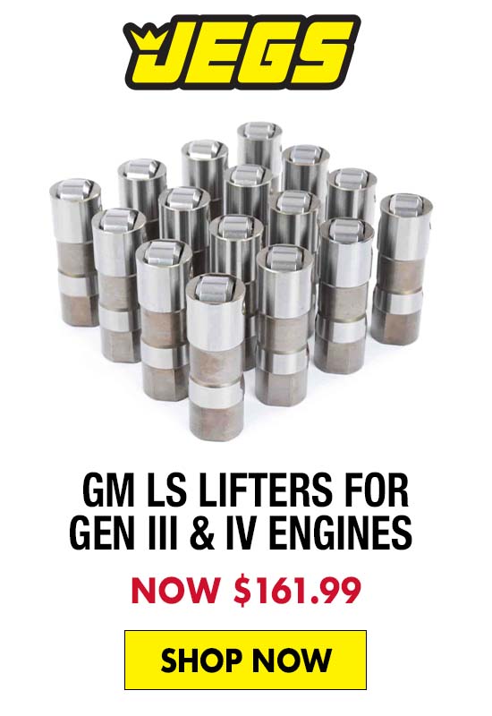 JEGS GM LS Lifters for Gen III & IV Engines - Now $161.99