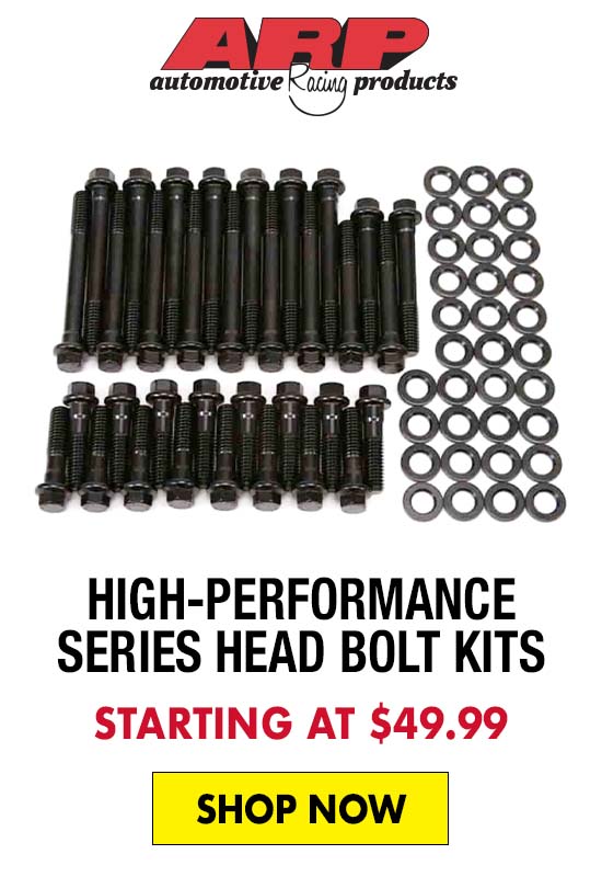 ARP High-Performance Series Head Bolt Kits - Starting at $49.99