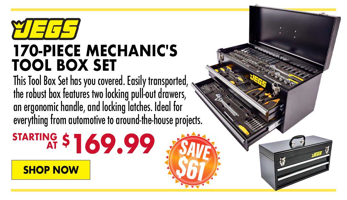 170-Piece Mechanic's Tool Box Set - Now $169.99 SAVE $61