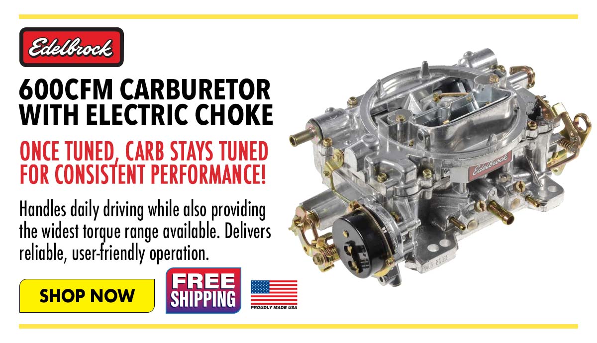 600CFM CARBURETOR 4 WITH ELECTRIC CHOKE o7 Handles daily driving while also providing 4 the widest 1or?ue range available. Delivers X reliable, userfriendly operation. - FRouDLY wADE U4 