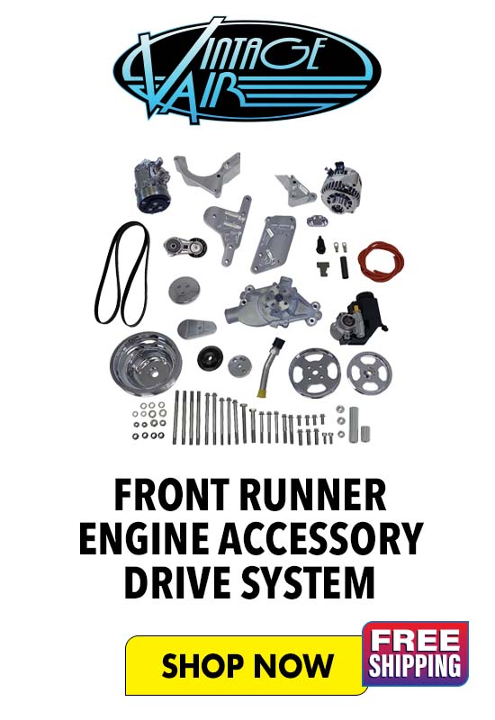 Vintage Air Front Runner Engine Accessory Drive System - Shop Now D 8 MQ hO munni? e FRONT RUNNER ENGINE ACCESSORY DRIVE SYSTEM 