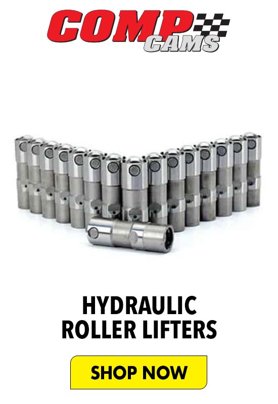 COMP Cams Hydraulic Roller Lifters - Shop Now  HYDRAULIC ROLLER LIFTERS 