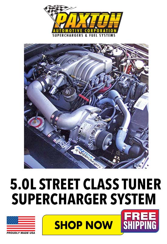 Paxton 5.0L Street Class Tuner Supercharger System - Shop Now  5.0L STREET SUPERCHARGER SYSTEM TS I 
