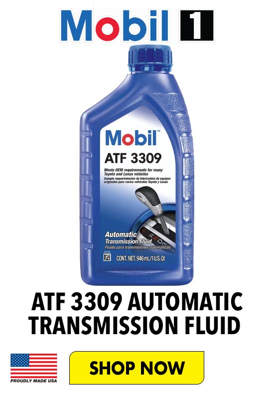 Mobil il A ATF 3309 AUTOMATIC TRANSMISSION FLUID FRouLY MADE USA 