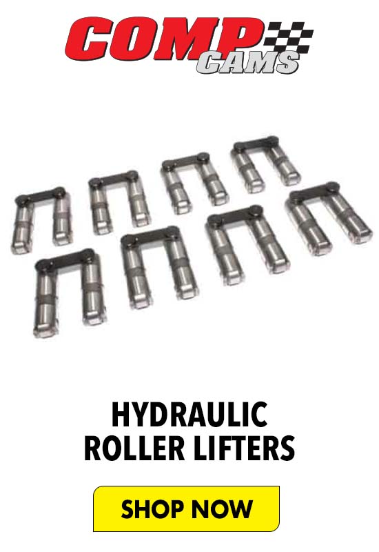 COMP Cams Hydraulic Roller Lifters - Shop Now COME:: e HYDRAULIC ROLLER LIFTERS 