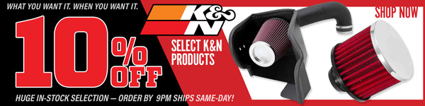 WHAT YOU WANT IT. WHEN YOU WANT IT. m SELECT KN PRODUCTS 'HUGE IN-STOCK SELECTION ORDER BY ymswssmbmw 