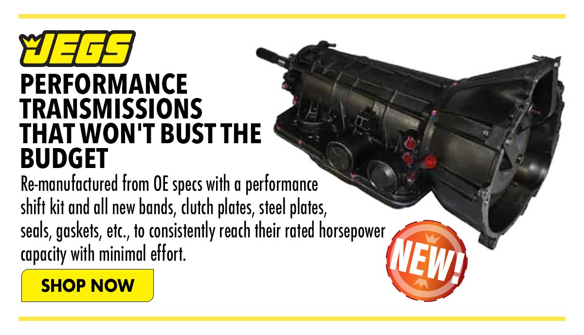 H447 PERFORMANCE TRANSMISSIONS THAT WON'T BUST THE BUDGET Re-manufactured from OE specs with a performance shift kit and all new bands, clutch plates, steel plates, seals, gaskets, etc., fo con5stemy reach their rated horsepower 2 capacity with minimal effort, -4 