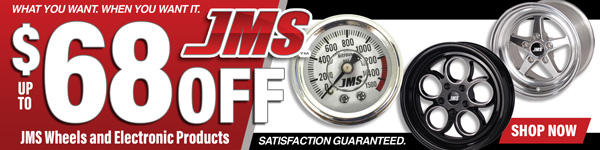 Save Up TO $68 on JMS Wheels and Electronic Products