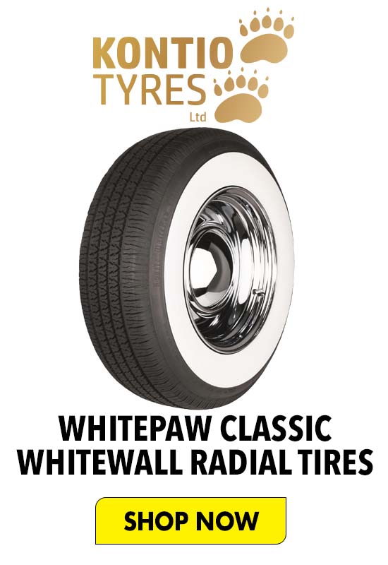 Kontio WhitePaw Classic Whitewall Radial Tires - Shop Now