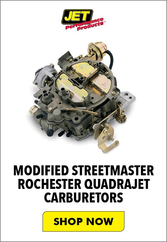 Modified Streetmaster Rochester Quadrajet Carburetors