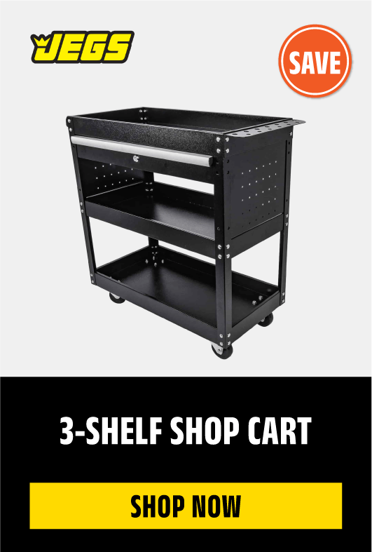 3-Shelf Shop Cart