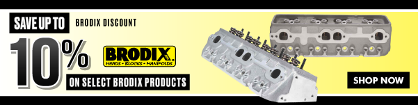 Save 10% On Select Brodix Products