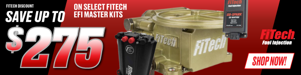 Save Up To $275 On Select Fitech EFI Master Kits