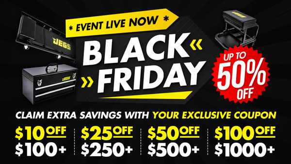 BLACK FRIDAY Event LIVE NOW! Up To 50% OFF!