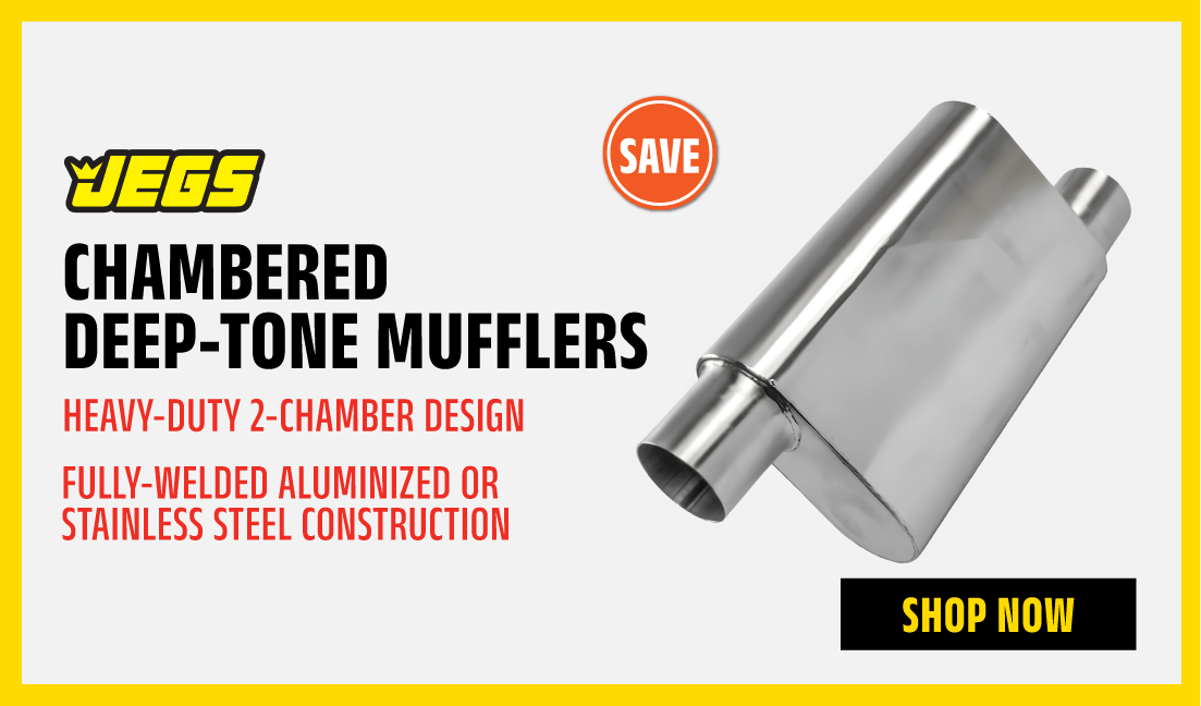 Jegs Welded Chambered Mufflers at Isla Leahy blog