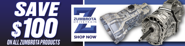 Save $100 on All ZUMBROTA Products