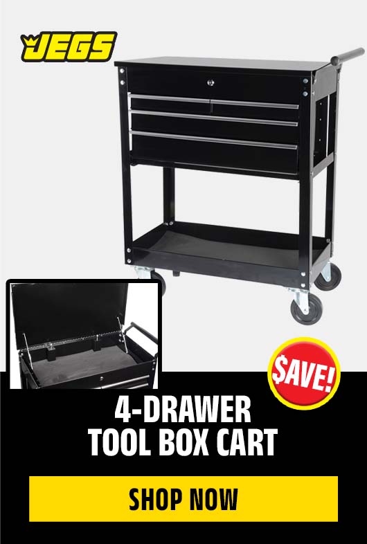4-Drawer Tool Box Cart