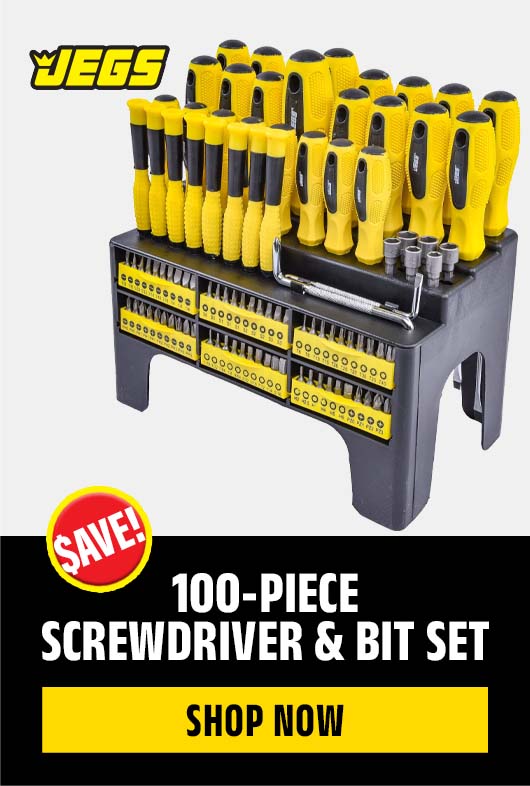 100-Piece Screwdriver & Bit Set