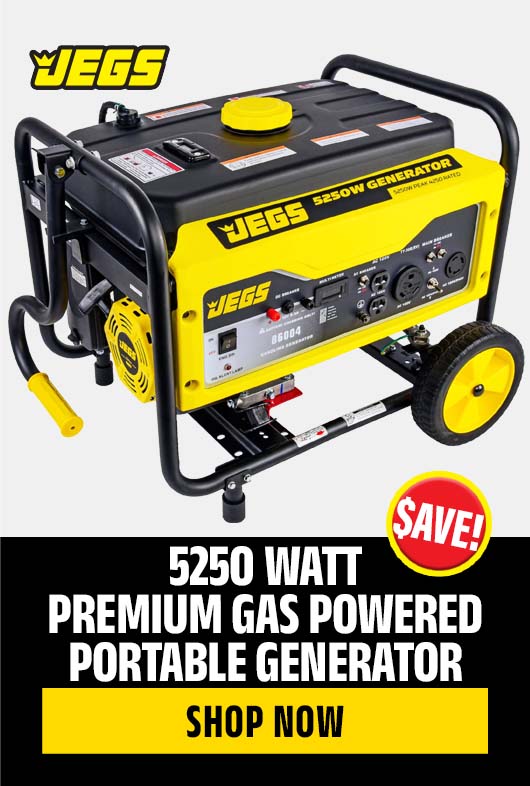 5250 Watt Premium Gas Powered Portable Generator