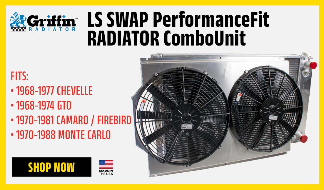 LS Swap PerformanceFit Radiator ComboUnit