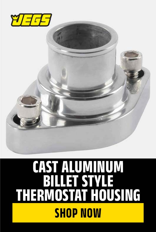 Cast Aluminum Billet Style Thermostat Housing