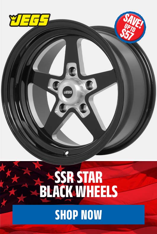SSR Star Black Wheels