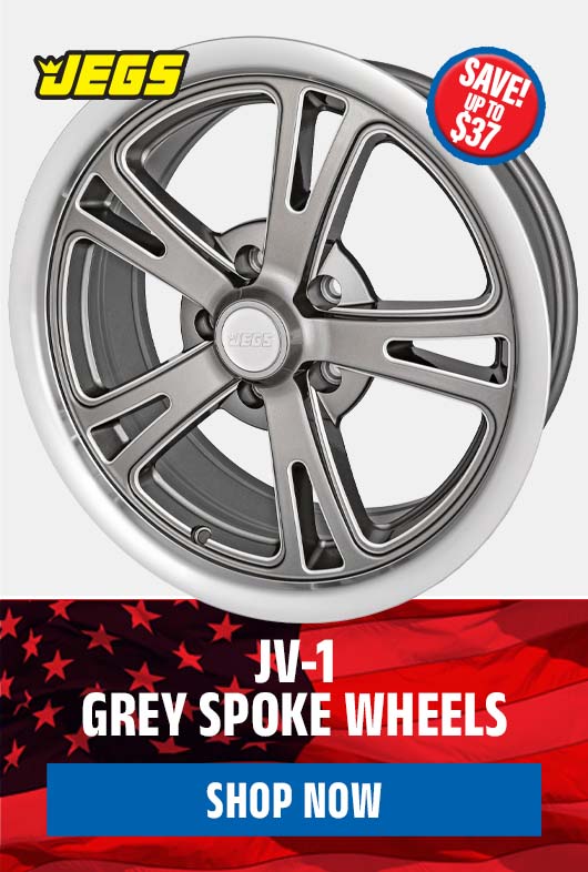 JV-1 Grey Spoke Wheels