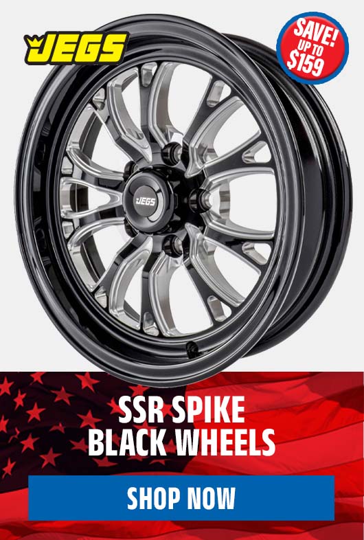 SSR Spike Black Wheels