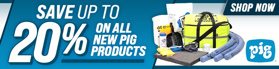 Save Up To 20% On All New Pig Products!