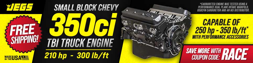 SB-Chevy 350ci TBI Truck Engine