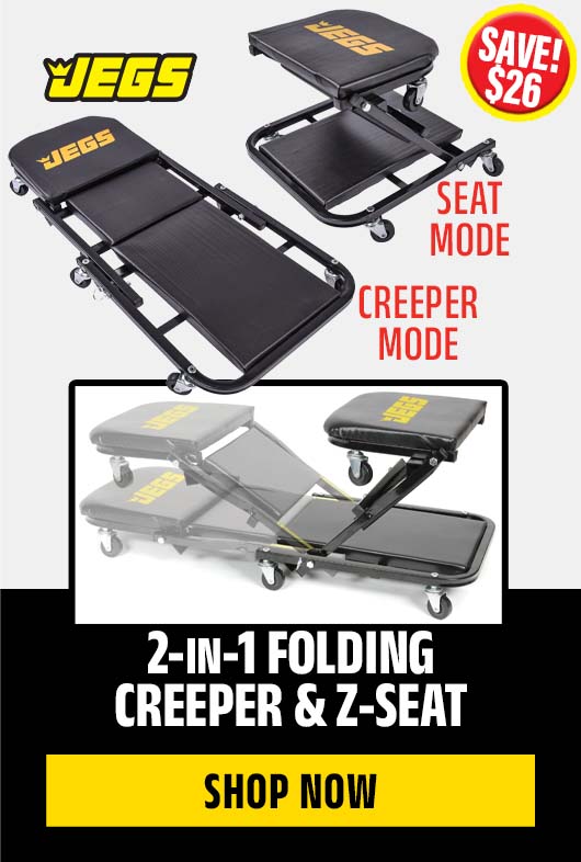 2-in-1 Folding Creeper & Z-Seat
