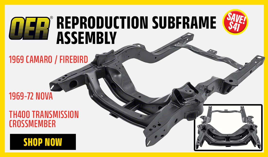 Reproduction Subframe Assembly