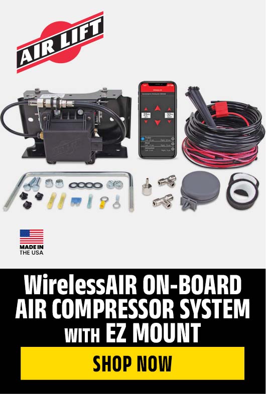 WirelessAIR On-Board Air Compressor System with EZ Mount