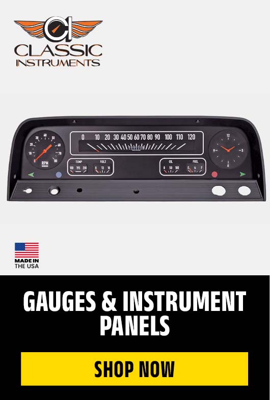Gauges & Instrument Panels