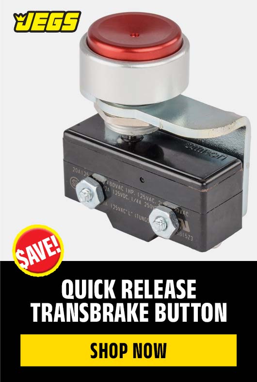Quick Release Transbrake Button
