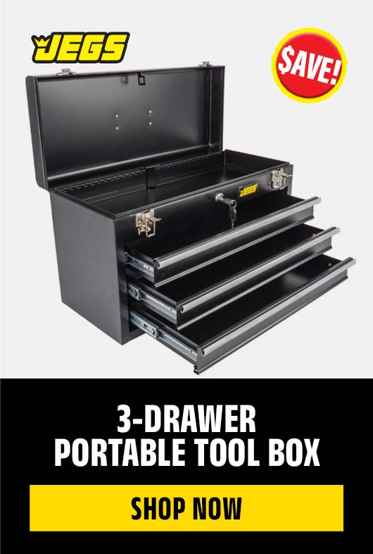 3-Drawer Portable Tool Box