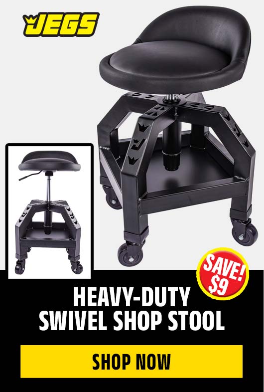 Heavy-Duty Swivel Shop Stool