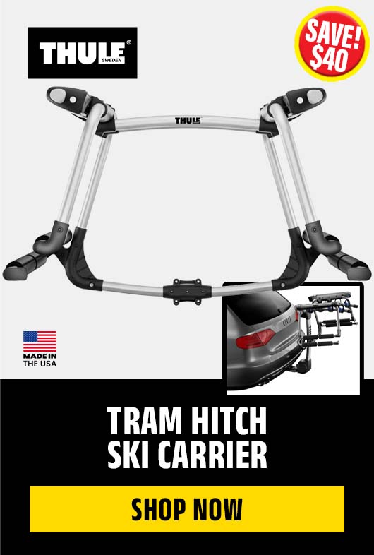 Tram Hitch Ski Carrier
