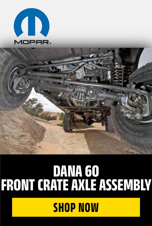 Dana 60 Front Crate Axle Assembly for 2007-2018 Jeep 3.6L