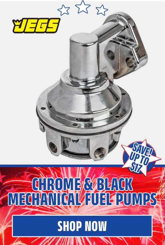 Chrome & Black Mechanical Fuel Pumps