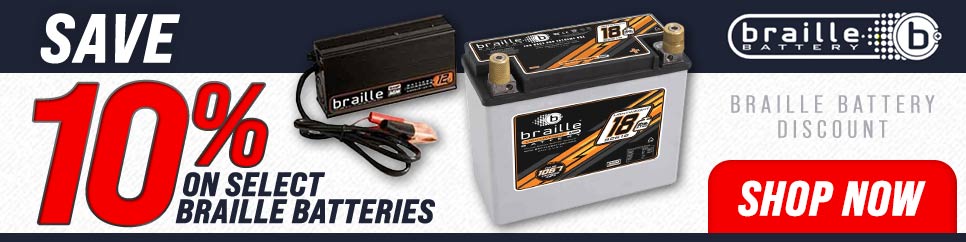 Save 10% On Select Braille Batteries