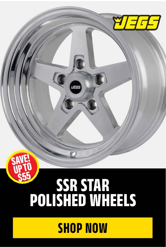 SSR Star Polished Wheels