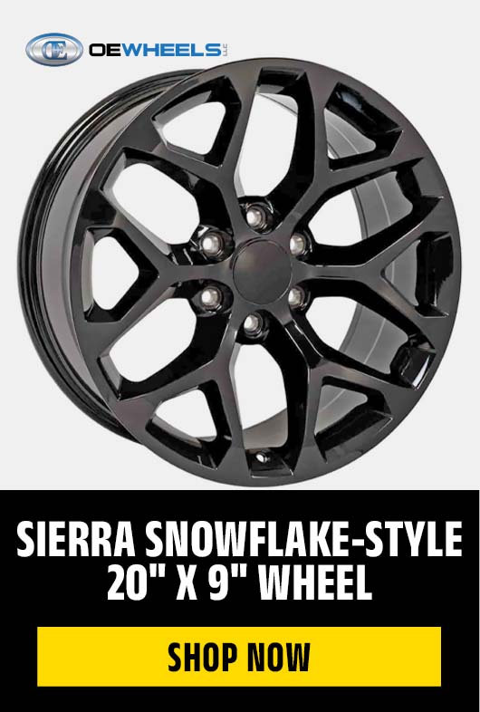 Sierra Snowflake-Style 20" x 9" Wheel