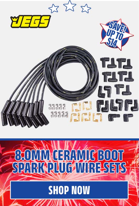 8.0mm Ceramic Boot Spark Plug Wire Sets