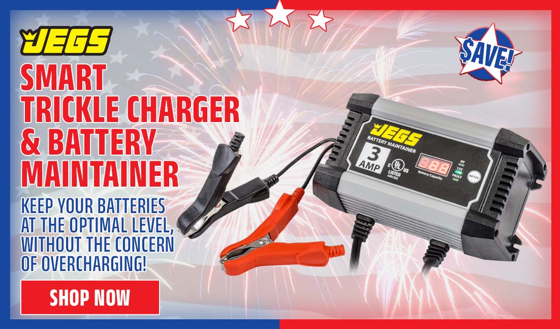 Smart Trickle Charger & Battery Maintainer