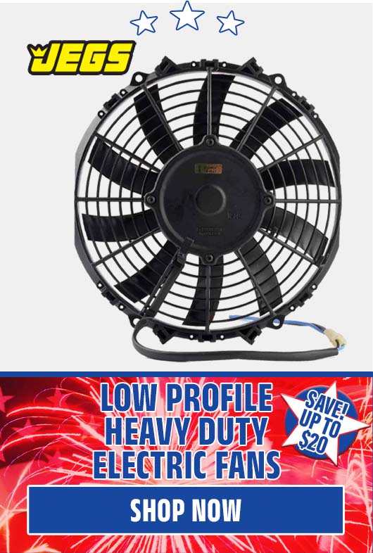 Low Profile Heavy Duty Electric Fans
