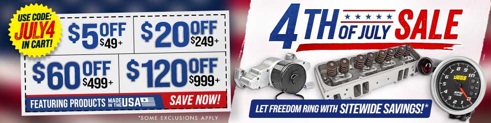 4th of July Sale! Let Freedom Ring with Sitewide Savings!
