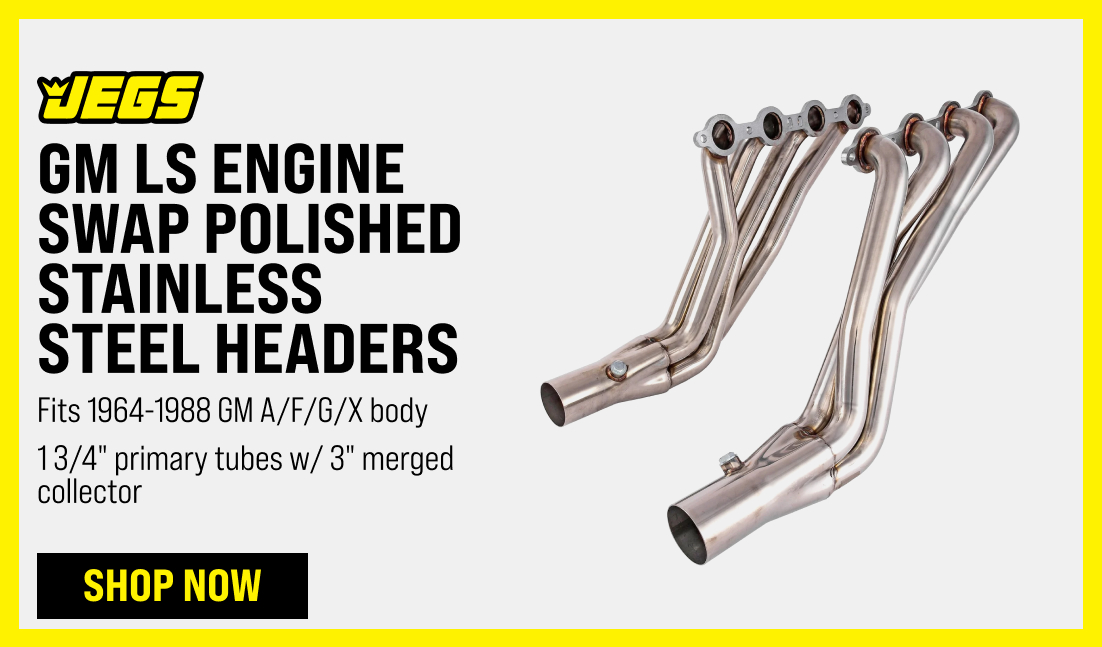 GM LS Engine Swap Polished Stainless Steel Headers