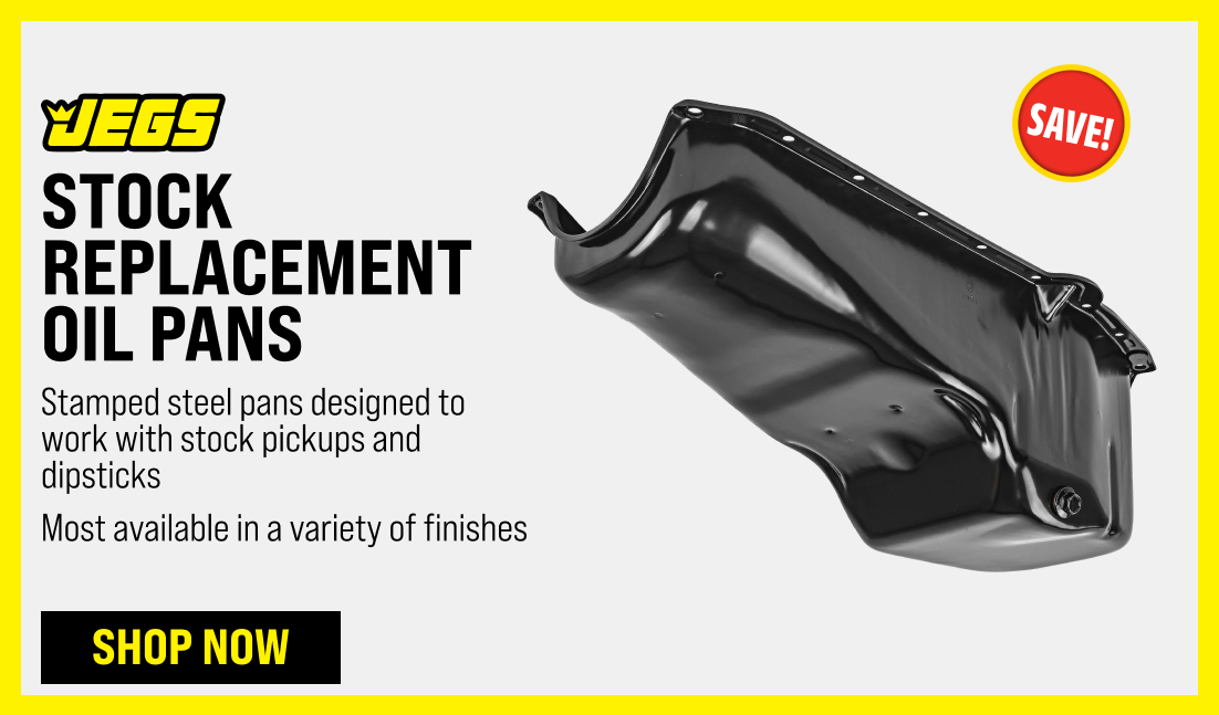 Stock Replacement Oil Pans