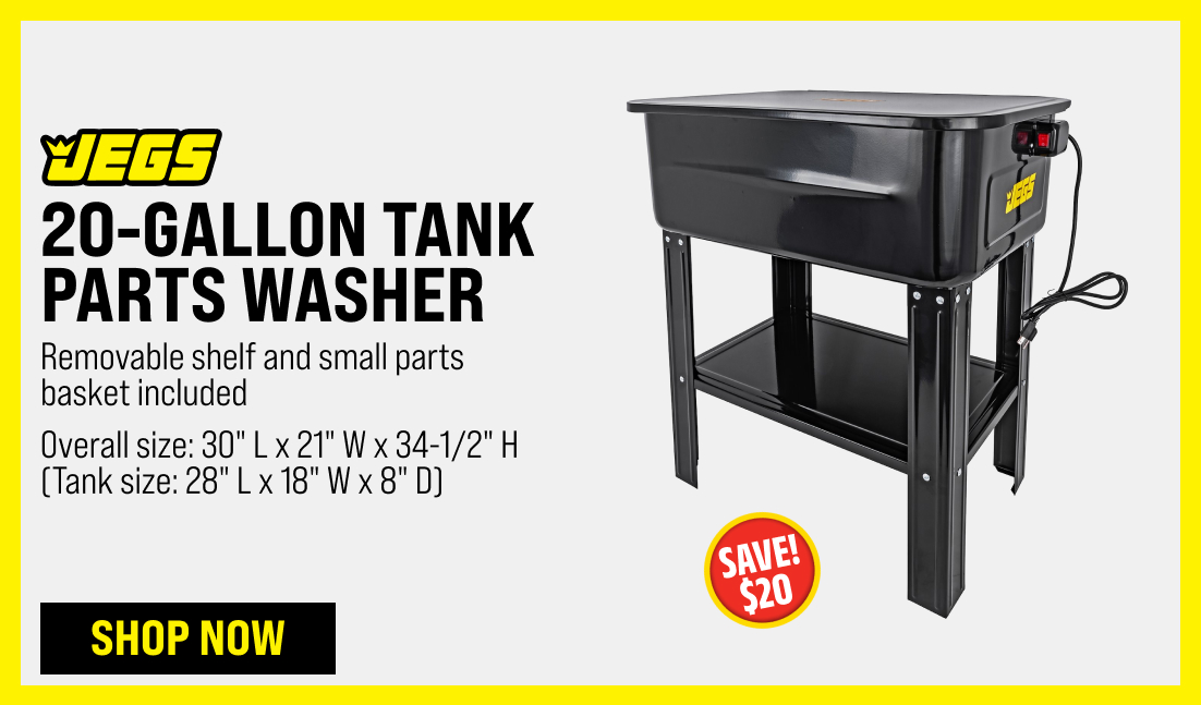 20-Gallon Tank Parts Washer